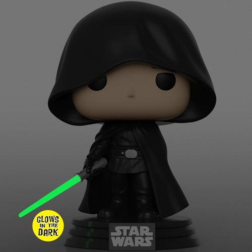 Funko US Exclusive - Star Wars: The Mandalorian Luke Glow-in-the-Dark Pop! Vinyl Figure - Entertainment Earth Exclusive