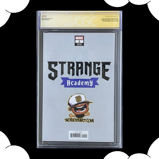 CGC Strange Academy #1 - SkottieYoung.com Edition - Signature Series (9.8)