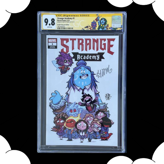 CGC Strange Academy #1 - SkottieYoung.com Edition - Signature Series (9.8)