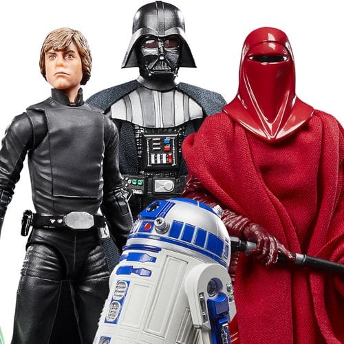 Star Wars: The Black Series Return of the Jedi 40th Anniversary - 4 Pack Bundle - 6" Action Figure