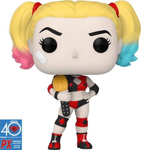 Funko US Exclusive - DC Comics Harley Quinn with Belt Pop! Vinyl Figure - Previews Exclusive