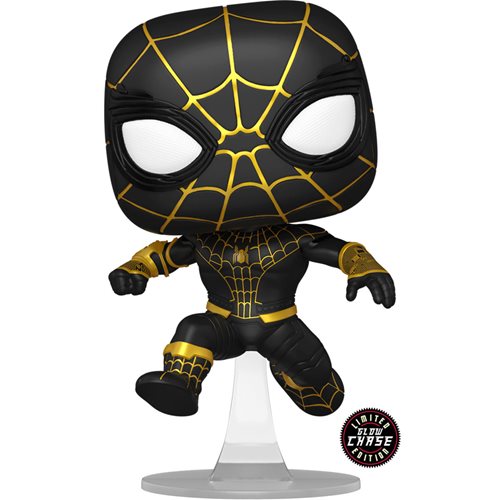 Funko US Exclusive - Spider-Man: No Way Home Unmasked Spider-Man Black Suit Pop! Vinyl Figure - AAA Anime Exclusive