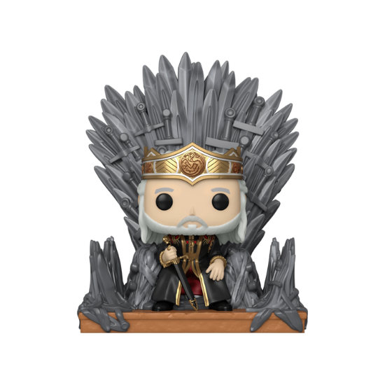 Funko: House of the Dragon - Viserys on Throne Pop! Deluxe
