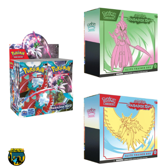 Pokémon - Scarlet & Violet— Paradox Rift Booster Box & ETB (x2) Bundle –  Super Collectibles & Games