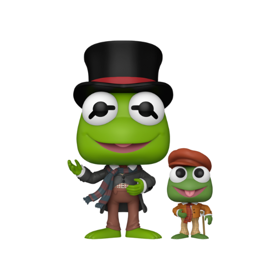 Funko: The Muppet's Christmas Carol - Kermit with Tiny Tim Pop! Vinyl
