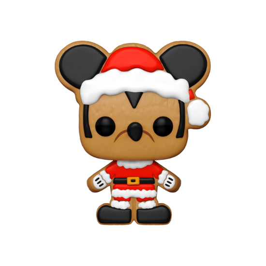 Funko: Disney - Santa Mickey Gingerbread Holiday Pop! Vinyl