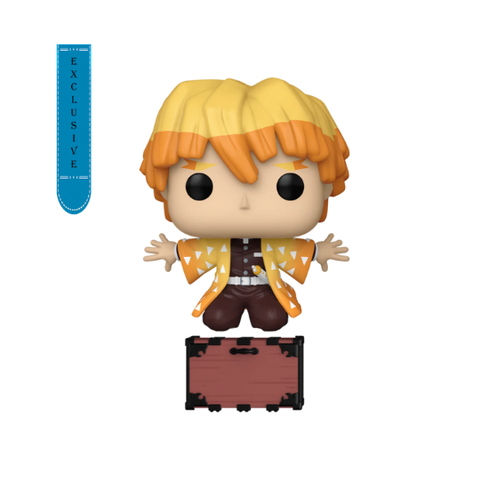 Funko: Demon Slayer - Zenitsu (Kneeling) US Exclusive Pop! Vinyl