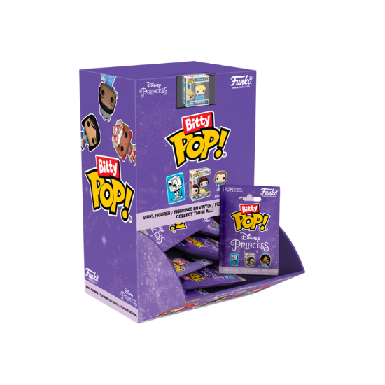Funko: Disney Princess - Bitty Pop! Blind Bag Assortment (Display of 36)