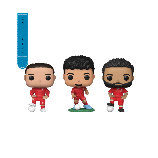 Funko: Football: Liverpool FC - Team Pop! Vinyl 3-Pack