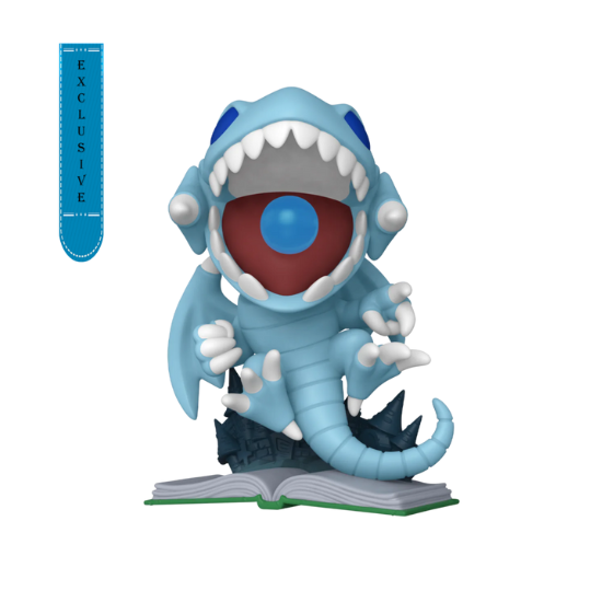Funko: Yu-Gi-Oh - Blue Eyes Toon Dragon US Exclusive Glow 6" Pop! Vinyl