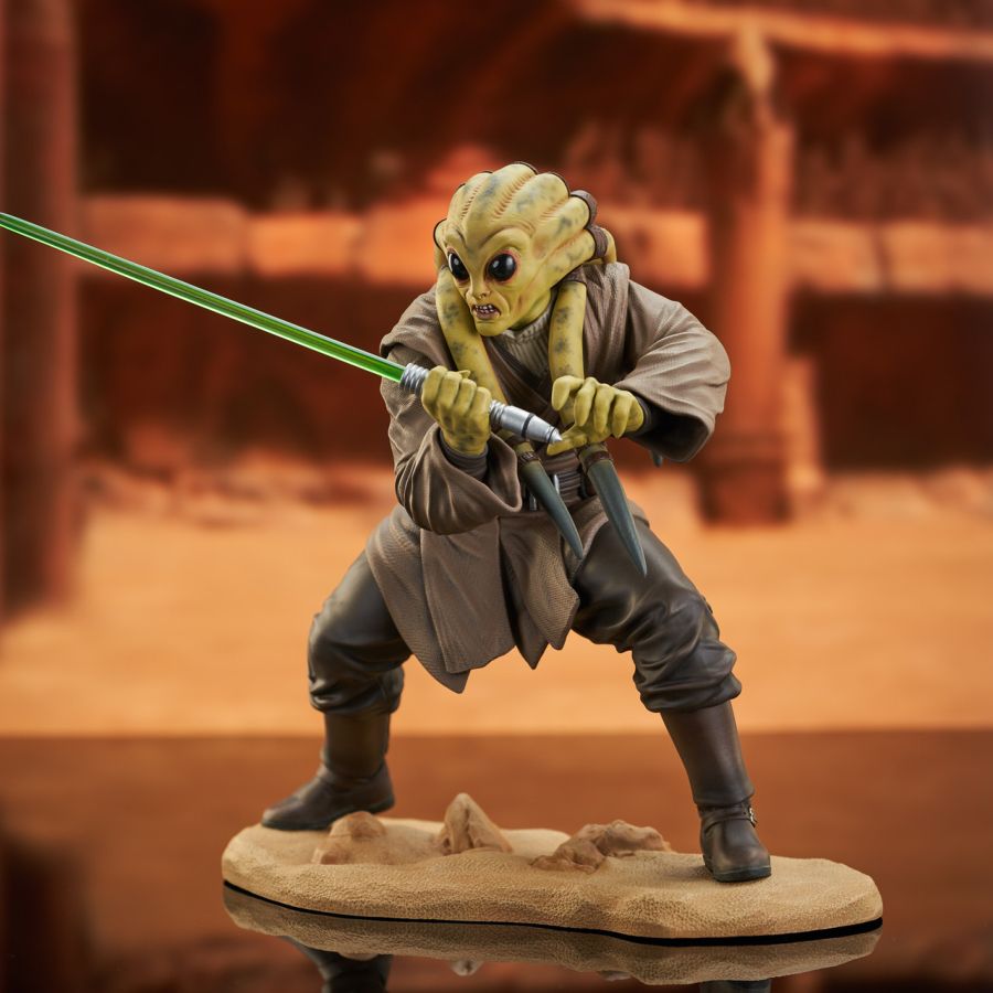 Star Wars: Attack of the Clones - Kit Fisto Premier 9" Statue