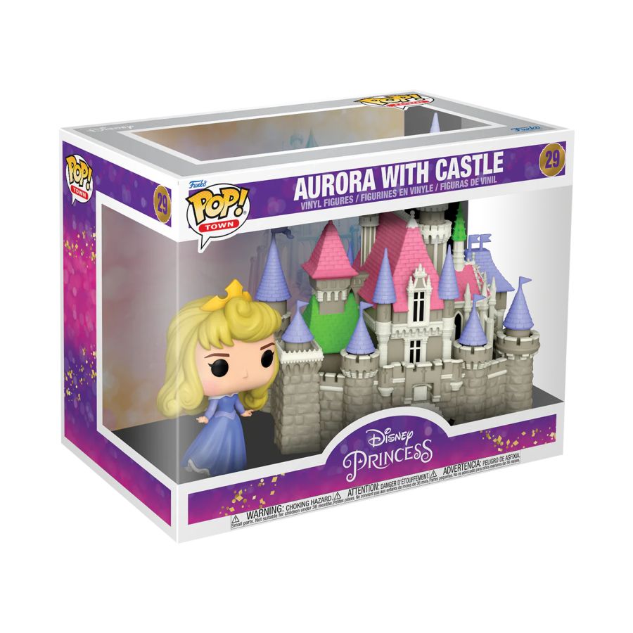 Funko: Sleeping Beauty - Aurora with Castle Pop! Town