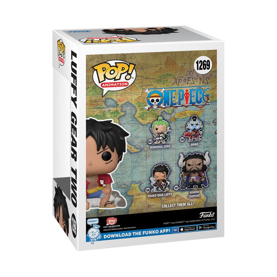 Funko: One Piece - Luffy Gear Two US Exclusive Pop! Vinyl