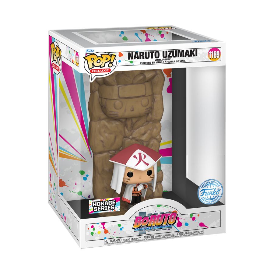 Funko: Boruto: Naruto Next Generations - Naruto Uzumaki (Hokage) US Exclusive Pop! Deluxe