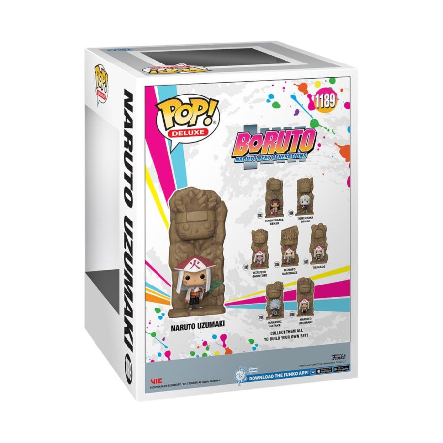 Funko: Boruto: Naruto Next Generations - Naruto Uzumaki (Hokage) US Exclusive Pop! Deluxe