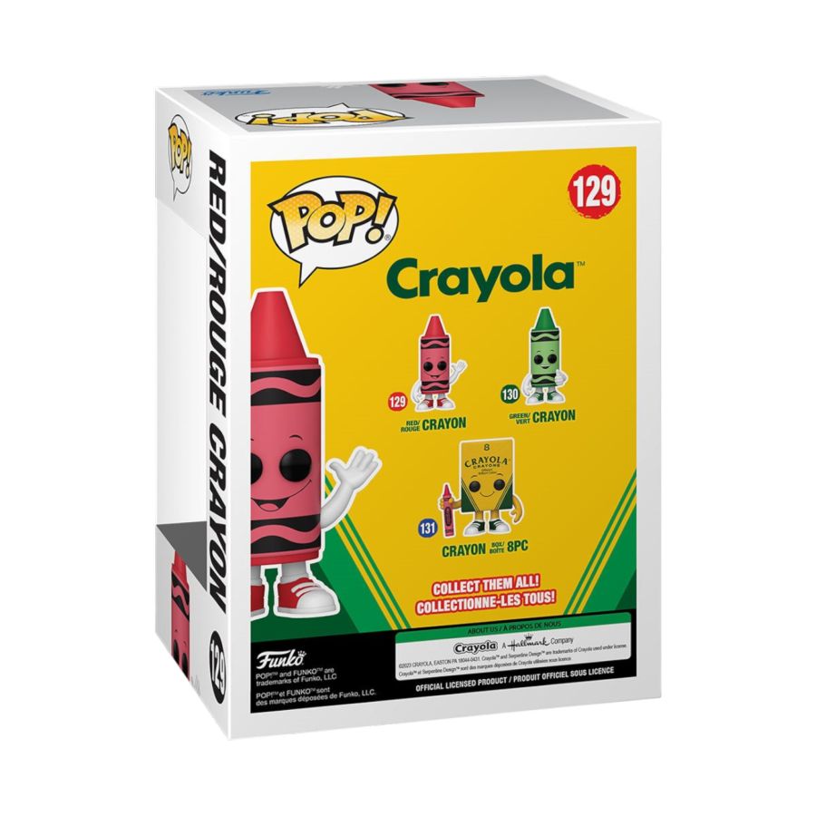 Funko: Crayola - Red Crayon Pop! Vinyl