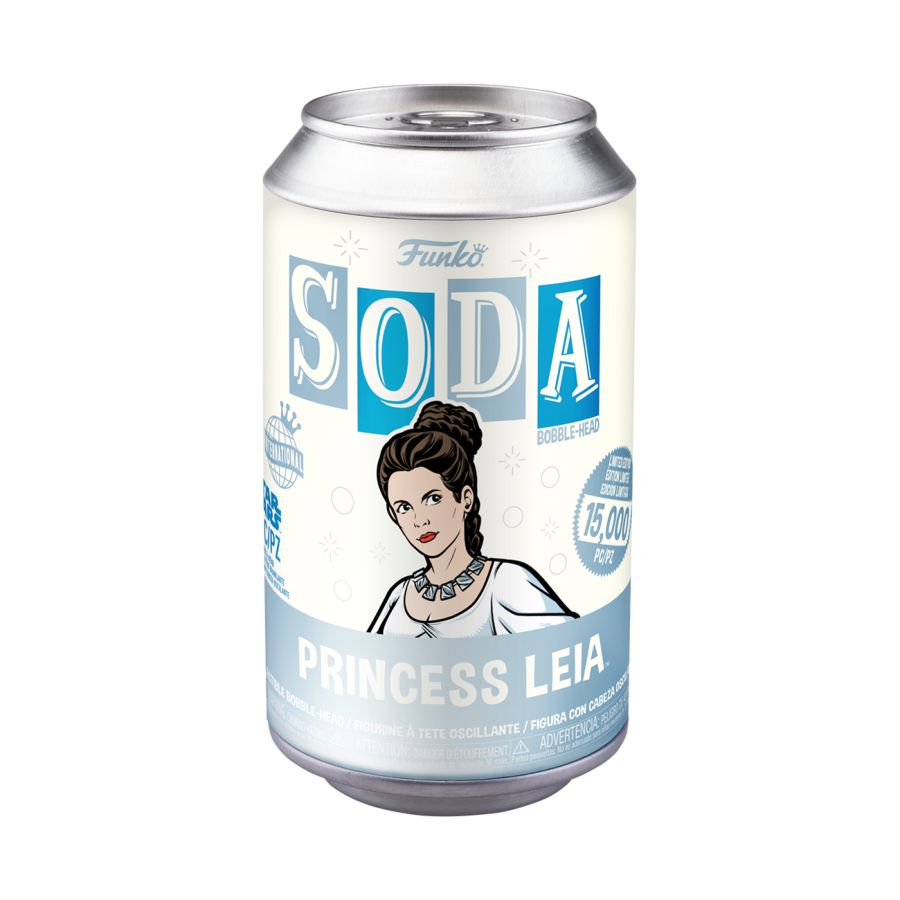 Funko Soda: Star Wars - Leia Vinyl Soda