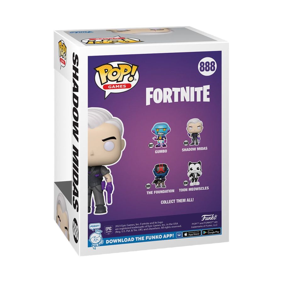 Funko: Fortnite - Shadow Midas Pop! Vinyl