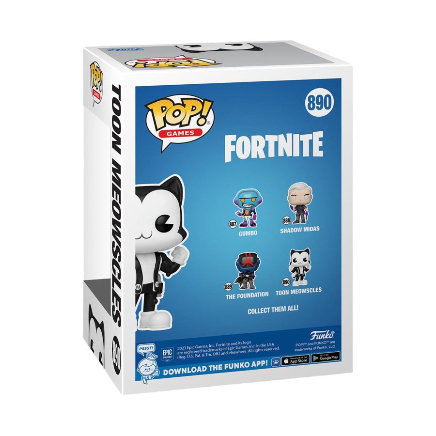 Funko: Fortnite - Toon Meowscles Pop! Vinyl