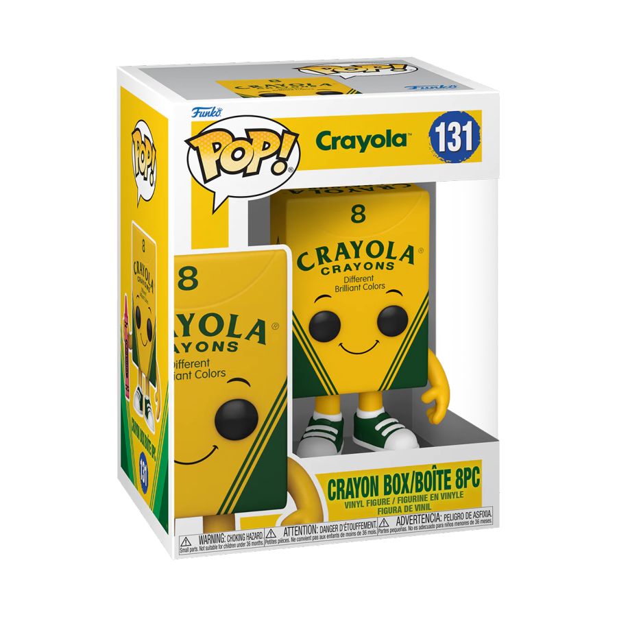 Funko: Crayola - Crayon Box 8pc Pop! Vinyl