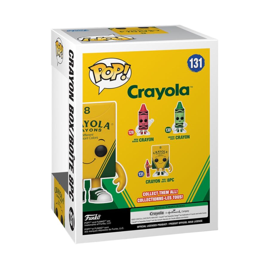 Funko: Crayola - Crayon Box 8pc Pop! Vinyl