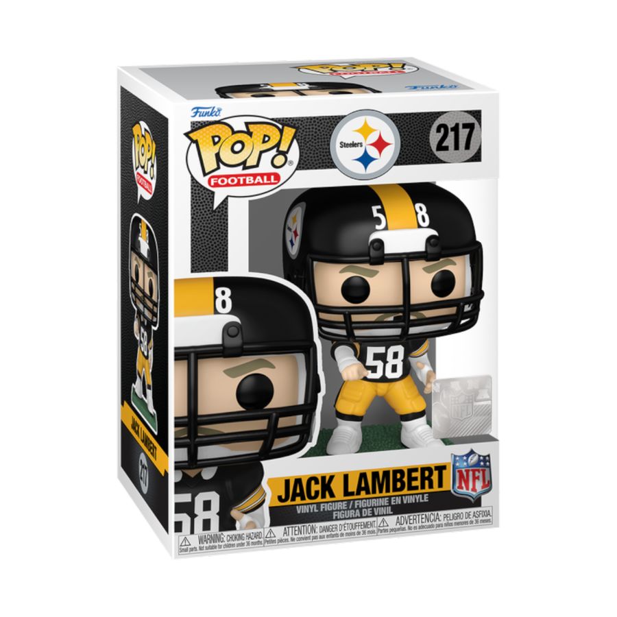 Funko: NFL: Legends - Jack Lambert (Steelers) Pop! Vinyl