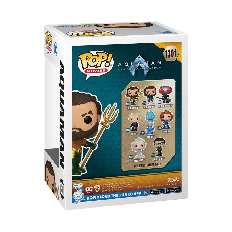 Funko: Aquaman and the Lost Kingdom - Aquaman Pop! Vinyl