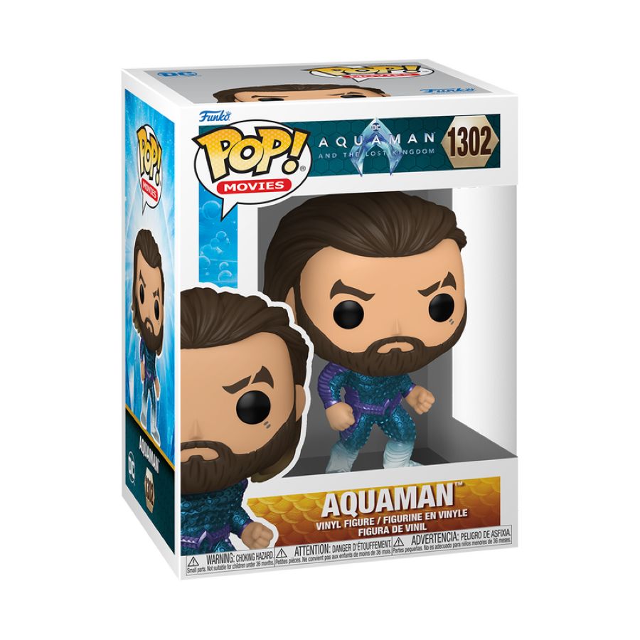 Funko: Aquaman and the Lost Kingdom - Aquaman (Stealth Suit) Pop! Vinyl
