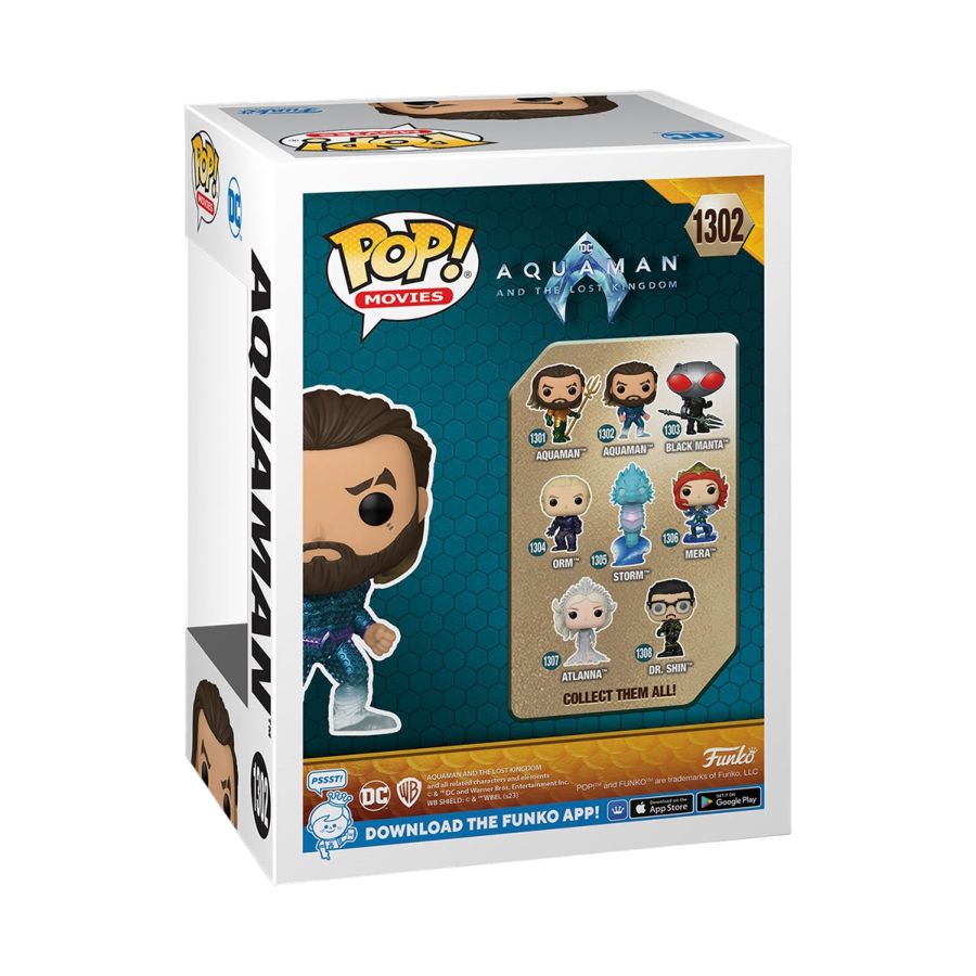 Funko: Aquaman and the Lost Kingdom - Aquaman (Stealth Suit) Pop! Vinyl