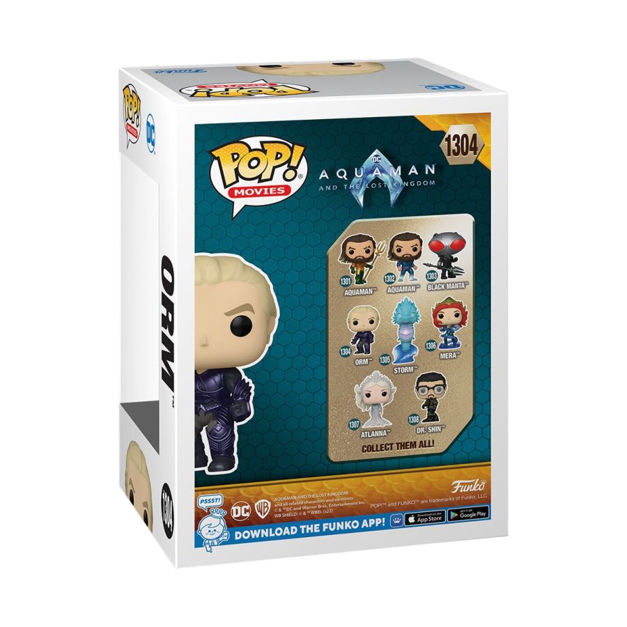 Funko: Aquaman and the Lost Kingdom - Orm Pop! Vinyl