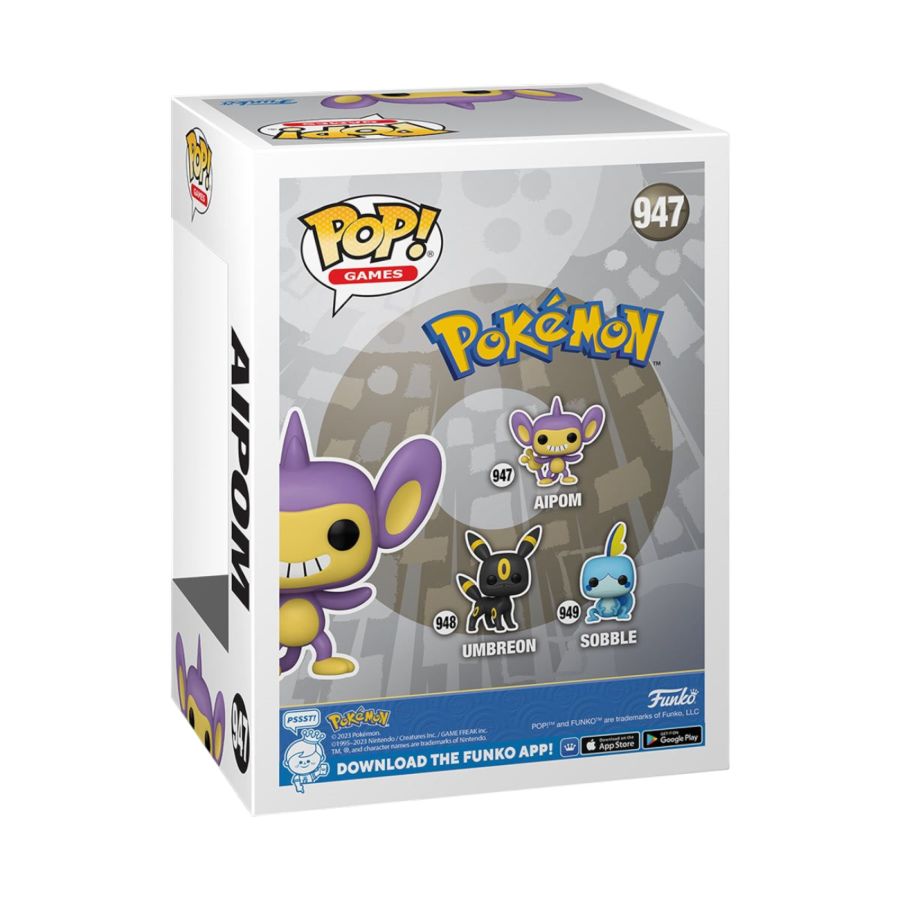 Funko: Pokemon - Aipom Pop! Vinyl