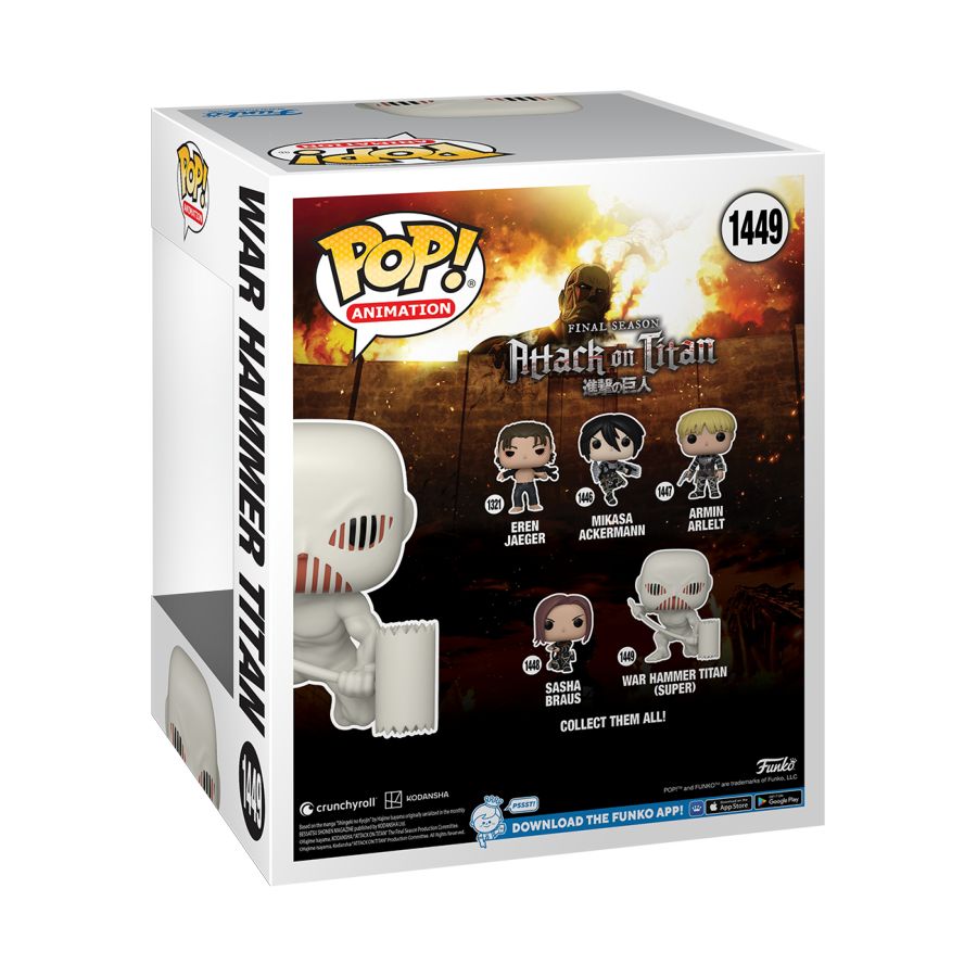 Funko: Attack on Titan - War Hammer Titan 6" Pop! Vinyl