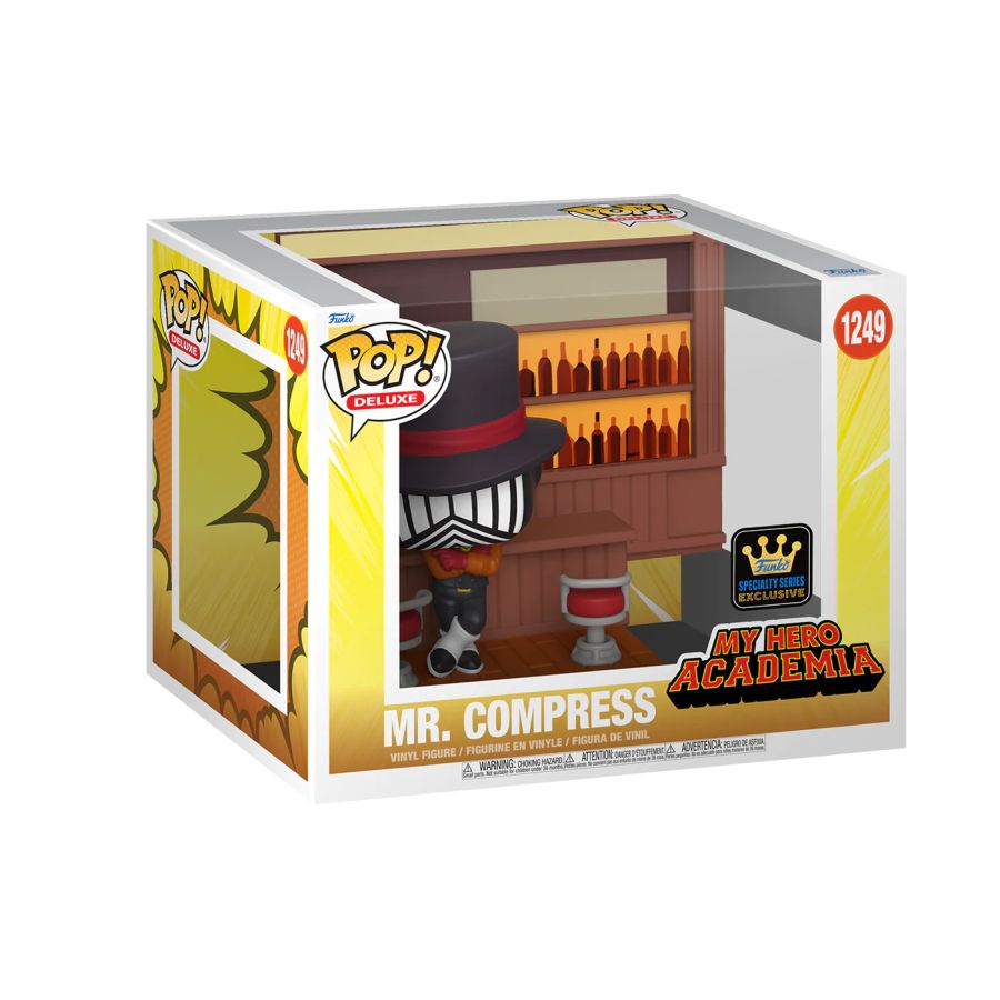 Funko: My Hero Academia - Mr. Compress Hideout US Exclusive Pop! Deluxe