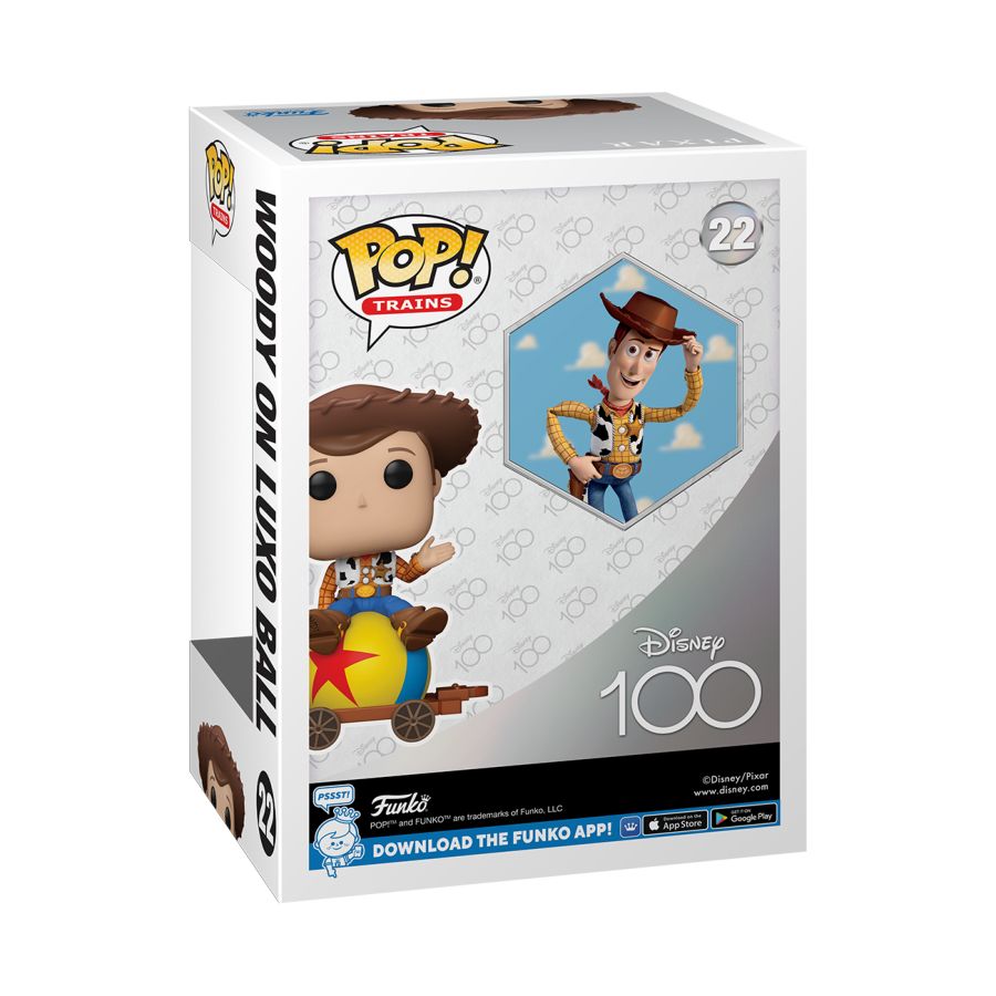 Funko: Disney: D100 - Woody US Exclusive Pop! Train Carriage