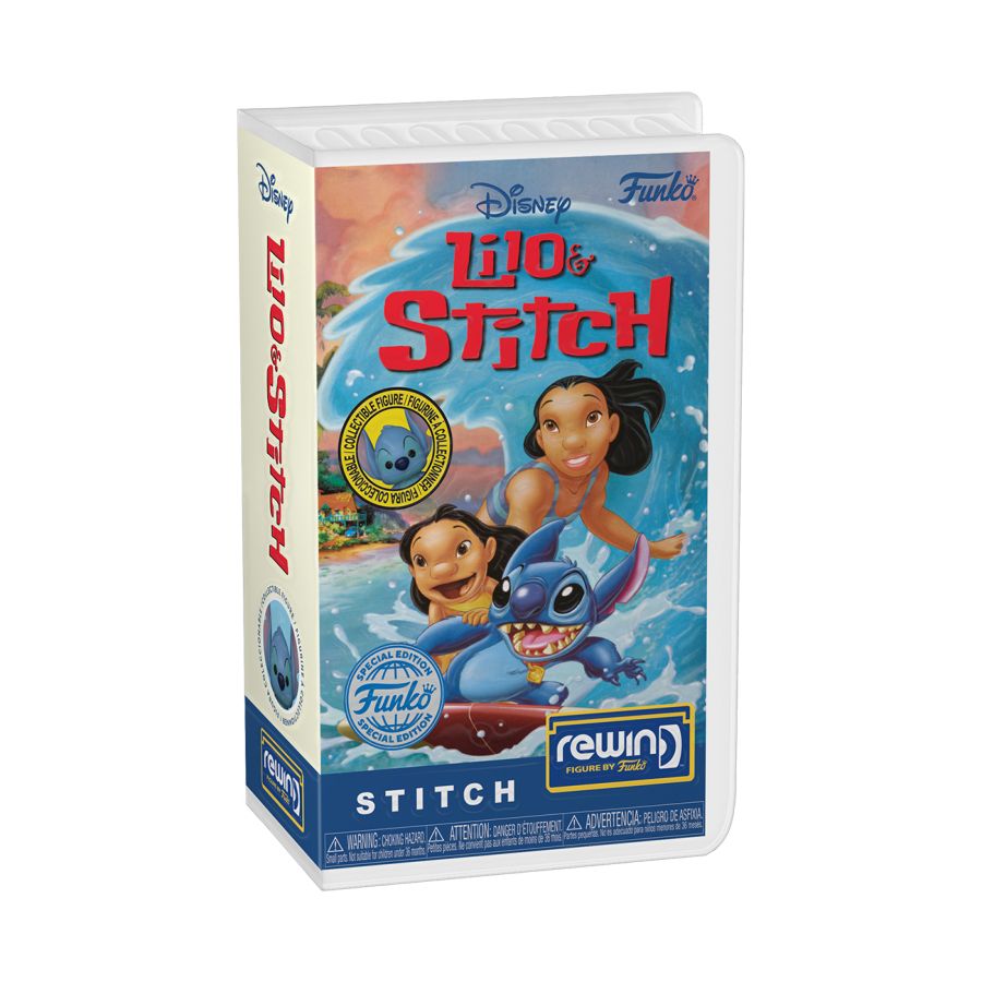 Funko: Lilo & Stitch - Stitch US Exclusive Rewind Figure (Chance of Chase)