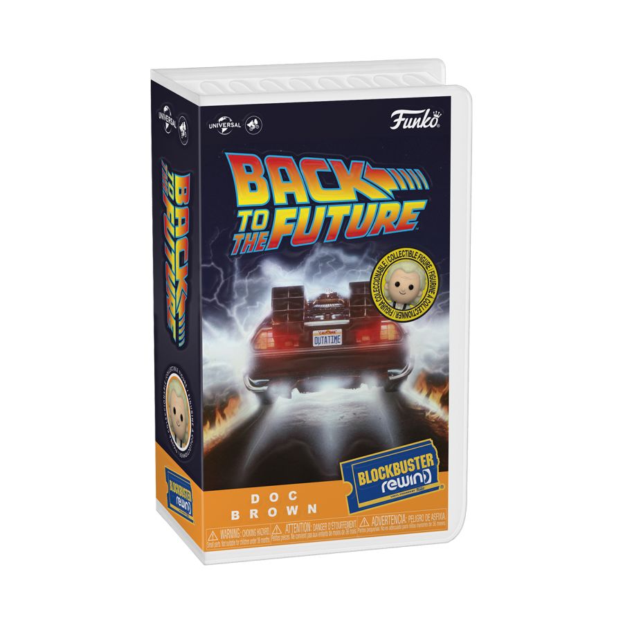 Funko: Back to the Future - Doc Brown Rewind Figure (Chance of Chase)