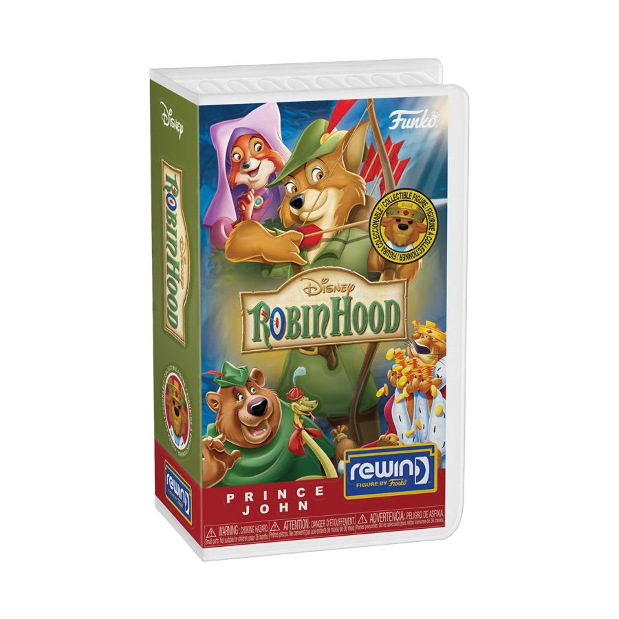 Funko: Robin Hood (1973) - King Richard Rewind Figure (Chance of Chase)