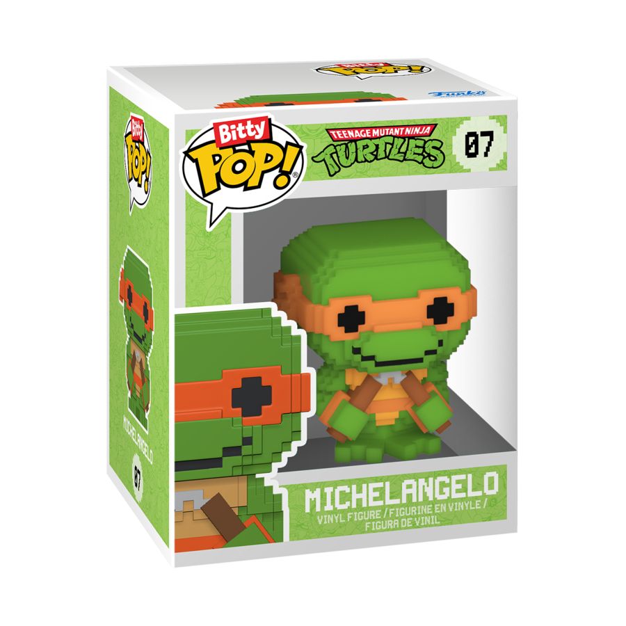 Funko: Teenage Mutant Ninja Turtles - Donatello Bitty Pop! 4-Pack