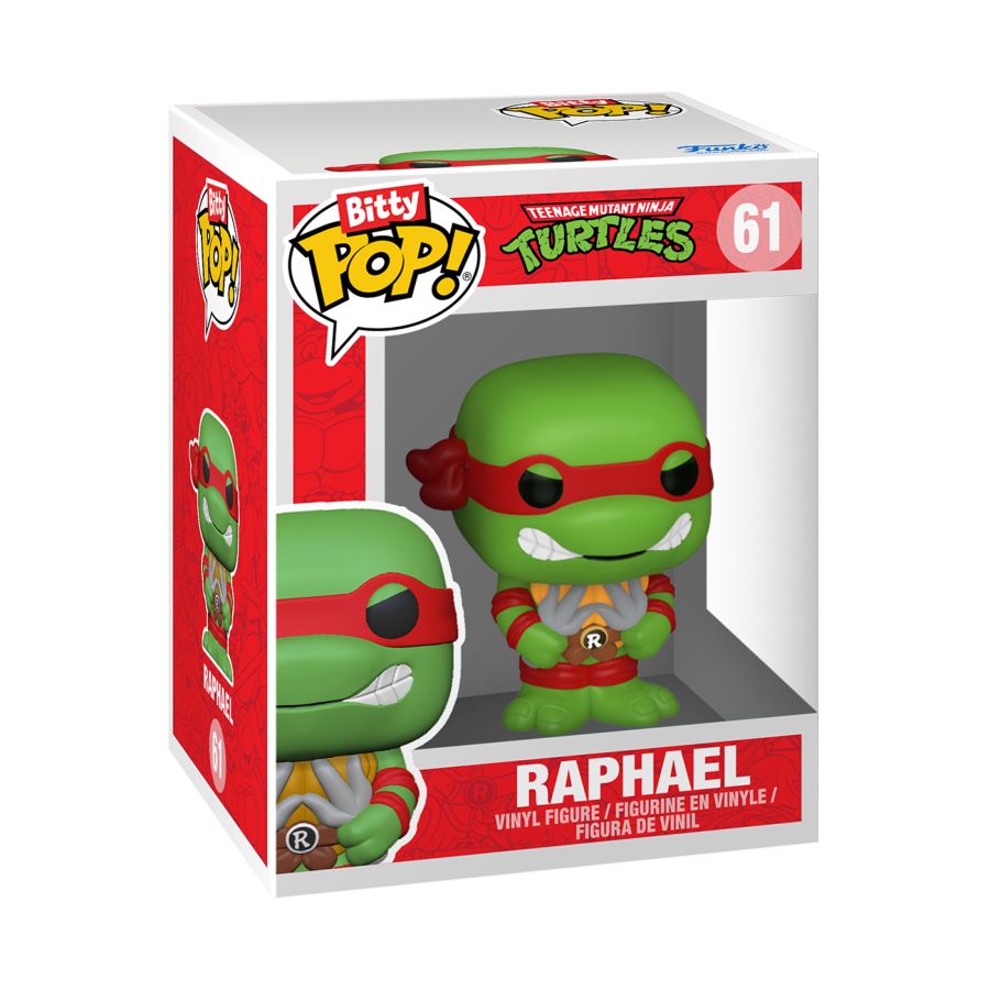 Funko: Teenage Mutant Ninja Turtles - Splinter Bitty Pop! 4-Pack