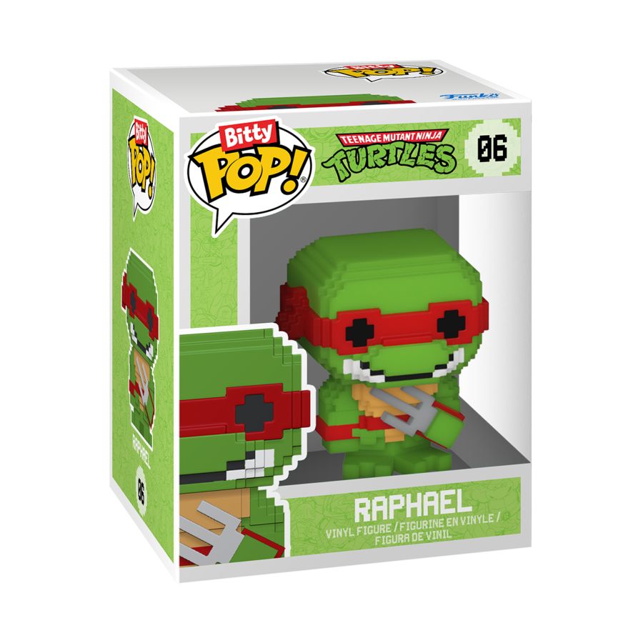 Funko: Teenage Mutant Ninja Turtles - 8-Bit Bitty Pop! 4-Pack