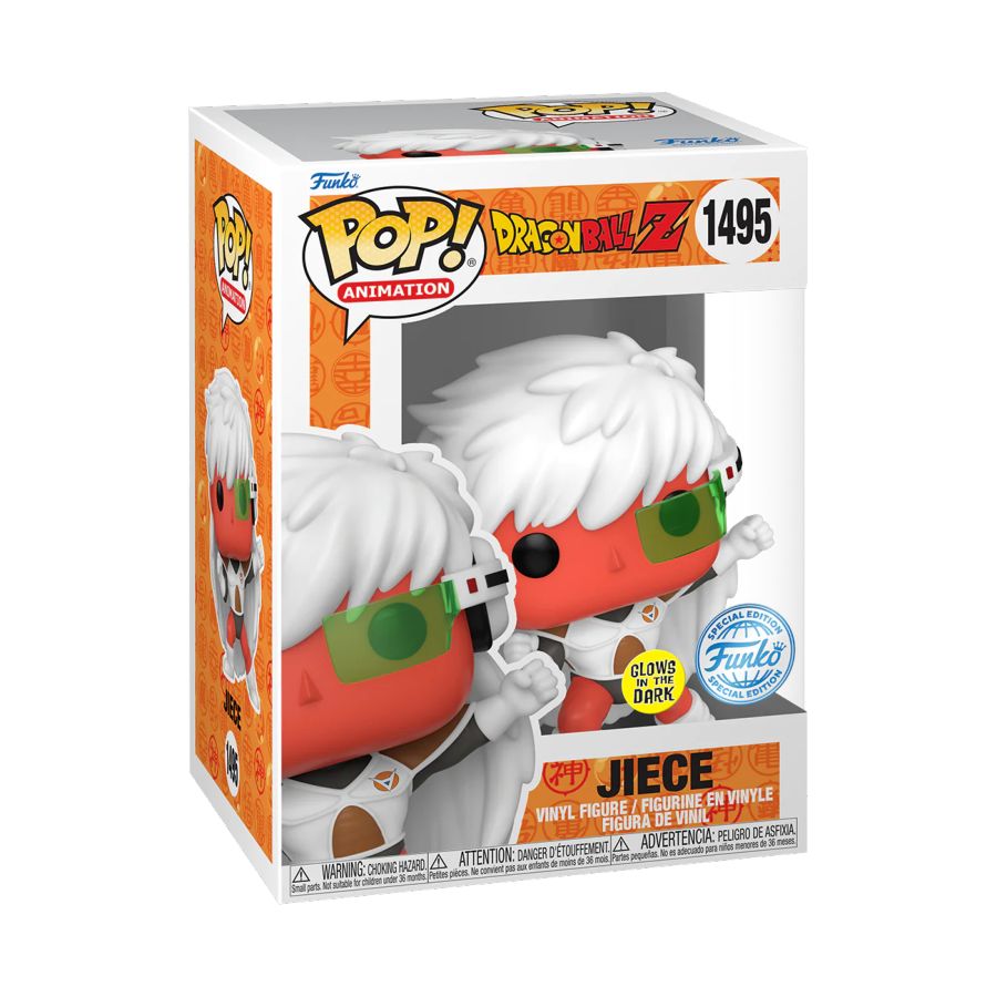 Funko: Dragonball Z - Jiece US Exclusive Glow Pop! Vinyl