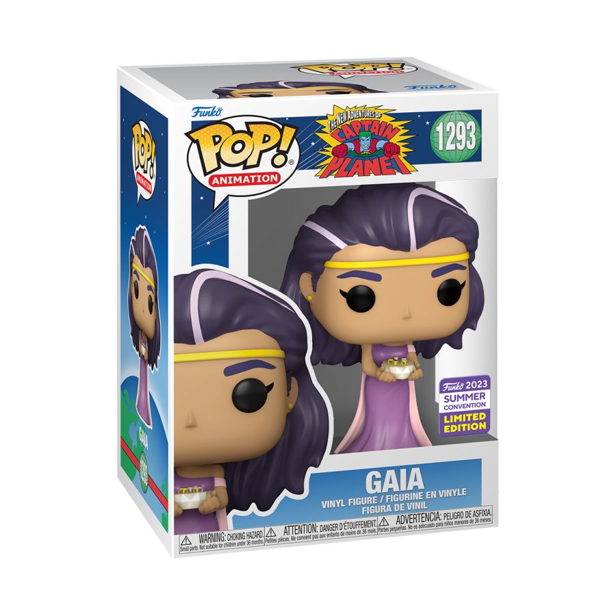 Funko: Captain Planet - Gaia SDCC 2023 US Exclusive Pop! Vinyl