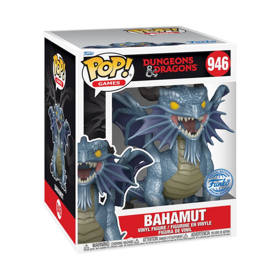 Funko: Dungeons & Dragons - Bahamut 6" US Exclusive Pop! Vinyl