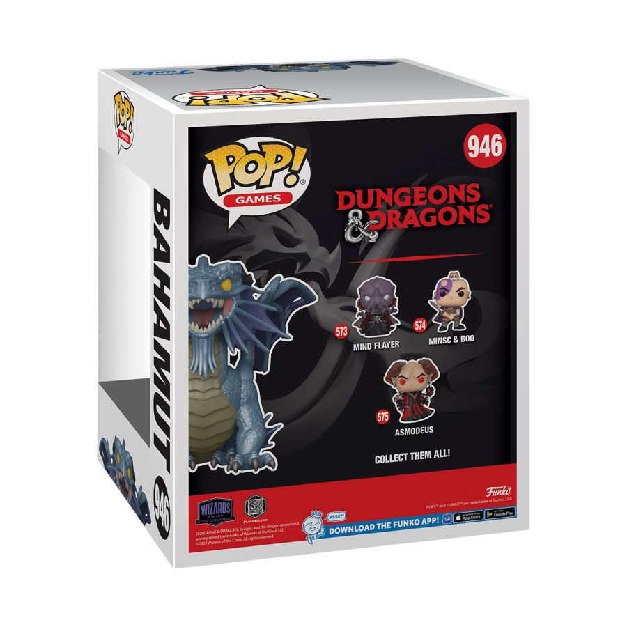 Funko: Dungeons & Dragons - Bahamut 6" US Exclusive Pop! Vinyl