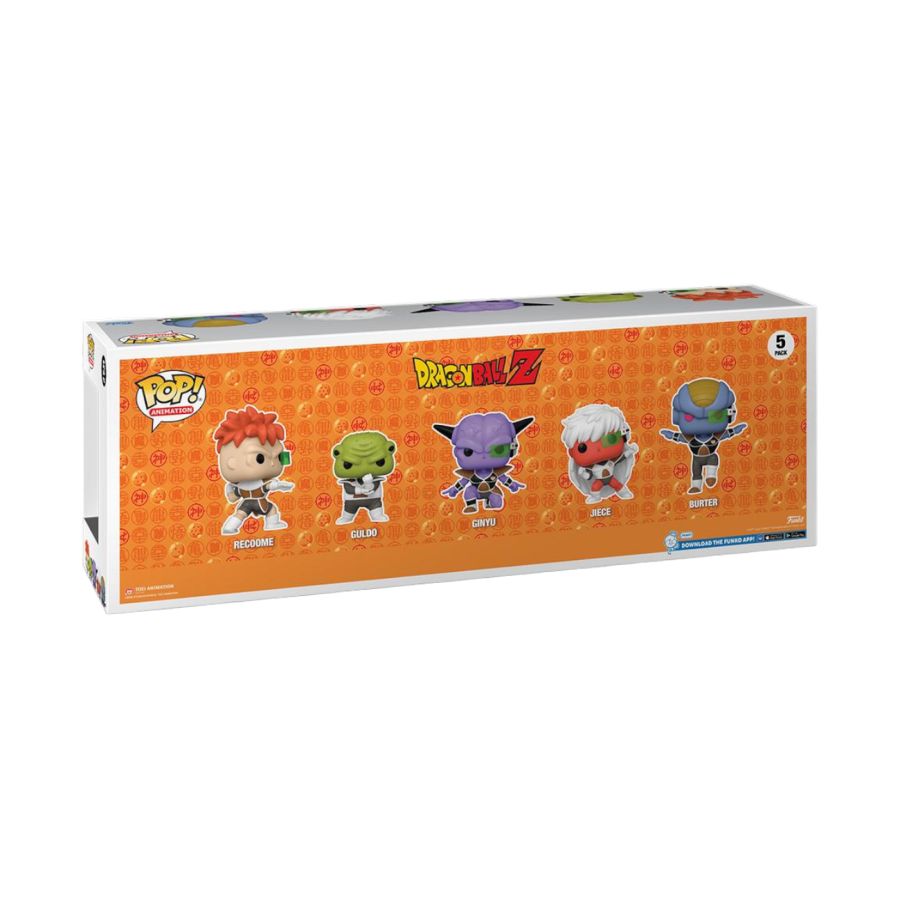 Funko: Dragonball Z - Ginyu Force US Exclusive Pop! Vinyl 5-Pack
