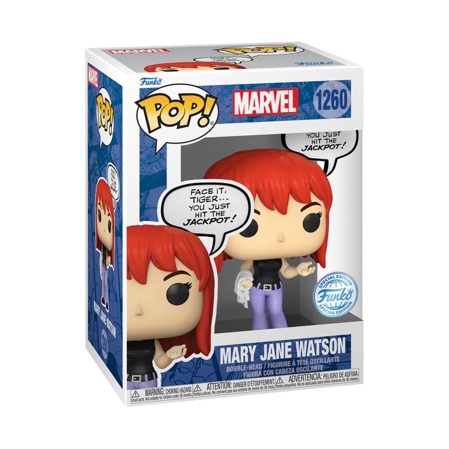 Funko: Marvel Comics - Mary Jane Watson US Exclusive Pop! Vinyl