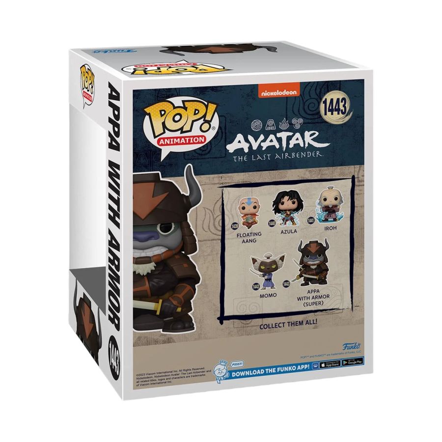Funko: Avatar the Last Airbender - Appa with Armour 6" Pop! Vinyl