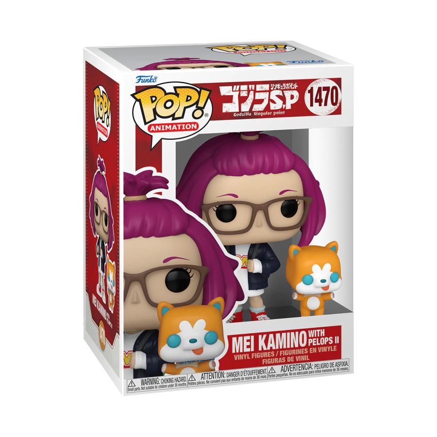 Funko: Godzilla: Singular Point - Mei with Pelops II Pop! Vinyl