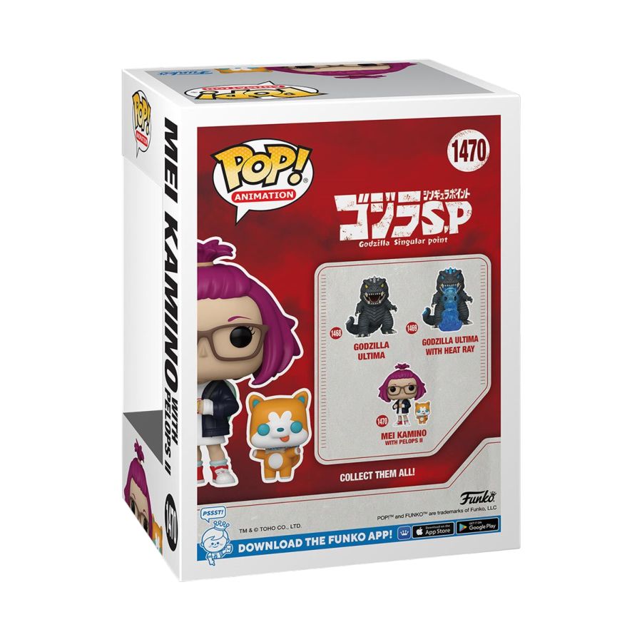 Funko: Godzilla: Singular Point - Mei with Pelops II Pop! Vinyl