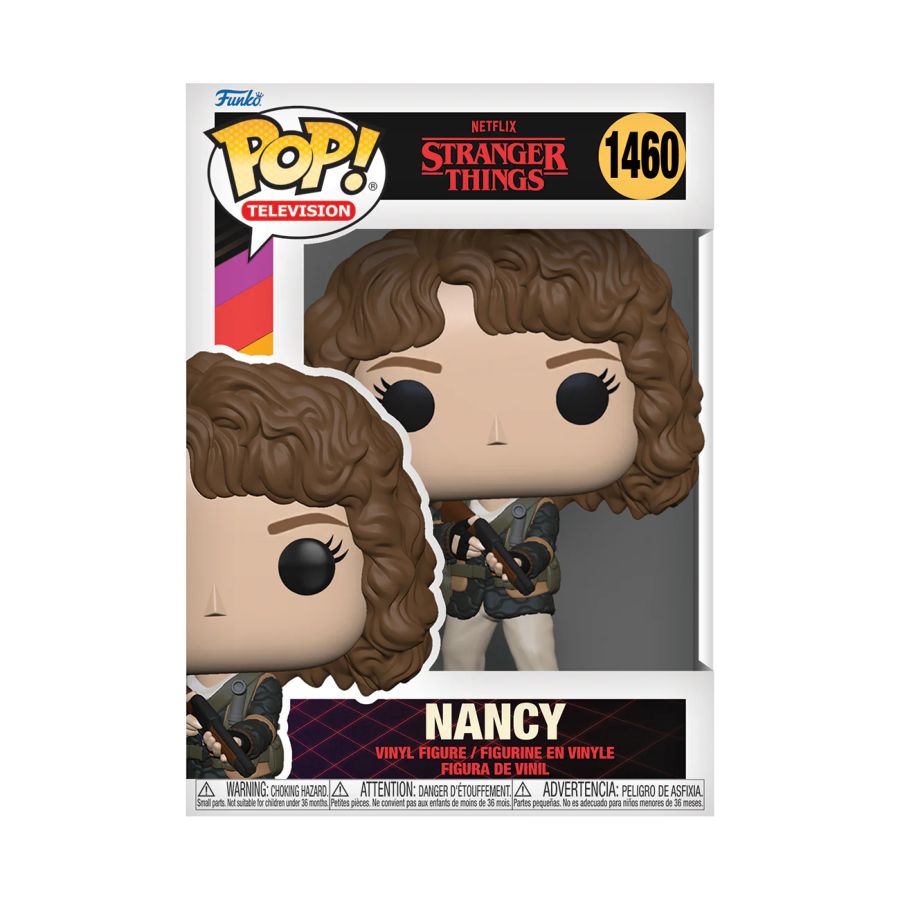 Funko: Stranger Things - Hunter Nancy with Shotgun Pop! Vinyl
